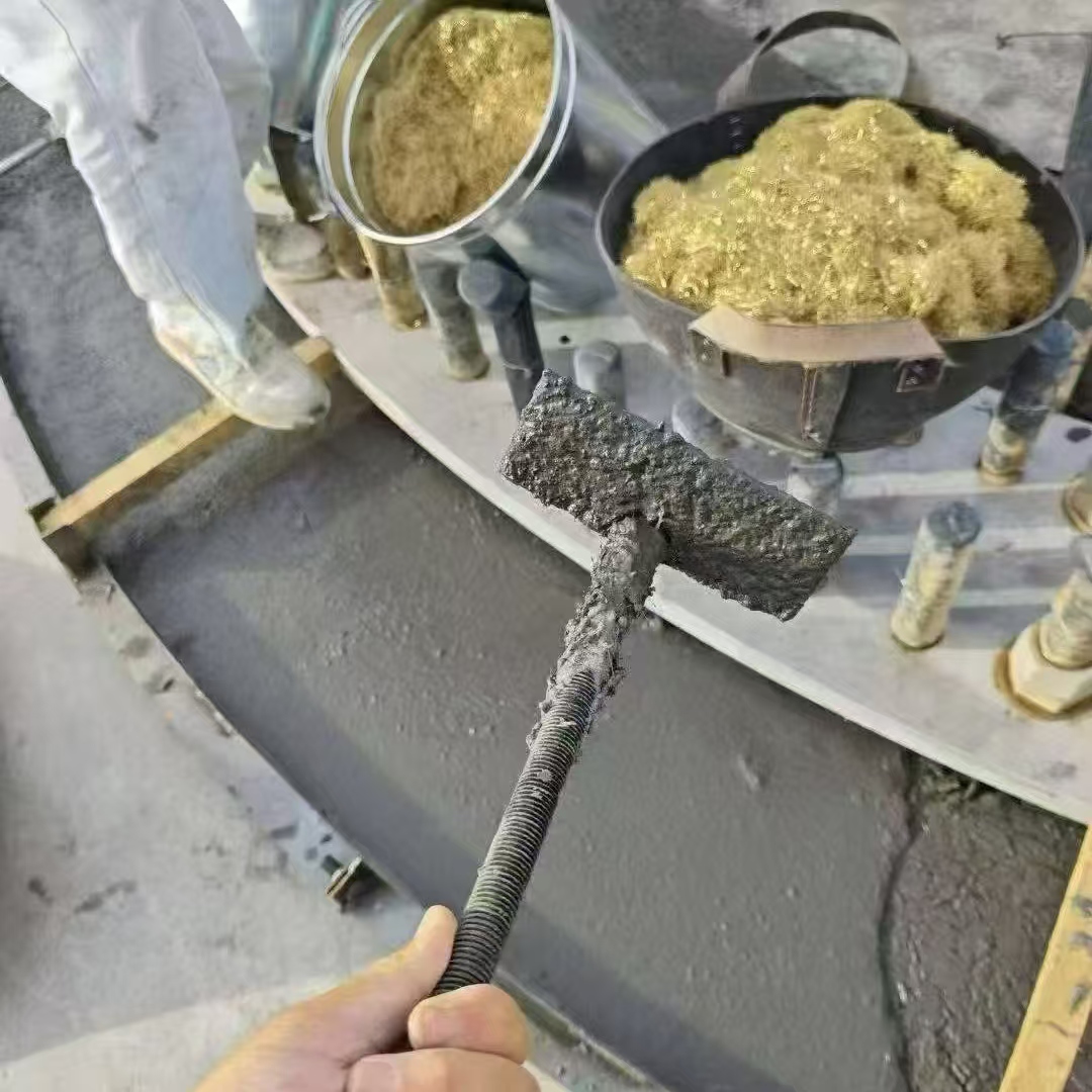 新邵C120钢纤维高强无收灌浆料 轧机压缩机汽轮机发电机锻压设备底座灌浆材料
